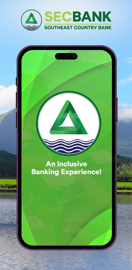 SECBank Mobile App - Main Screen